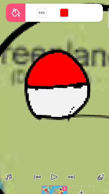 Greenland Part | 10 #country #countryballs #fiplaclip