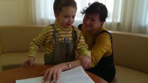 Как слепой ребенок увидел фотовыставку