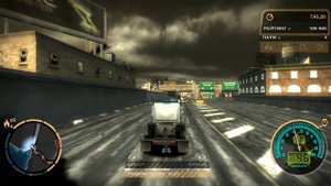 NFS Most Wanted Semi Truck против Полиции Беск.замедление+Нет Ареста+Неуязвим к шипам+Мега скорость.