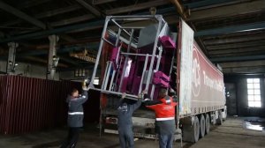 Отгрузка крупоцехов в Армению