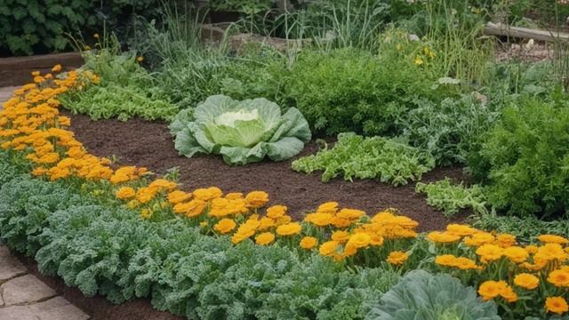 Выращивание декоративной капусты в открытом грунте - Сад-огород смотреть онлайн