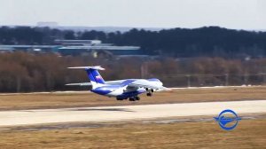 Испытания авиадвигателя ПД-14 в ЛИИ им.М.М.Громова.