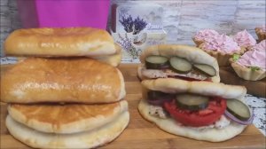 Булочки жемчужины с начинкой. БУЛОЧКИ на ВОДЕ. Сытный перекус. Дрожжевое тесто на воде