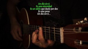 Un Día Sin Ti - Roxette (KARAOKE ACÚSTICO)