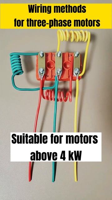 Wiring methods for three-phase motors      2