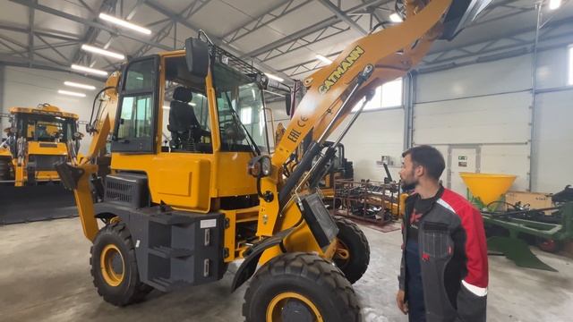 Обзор экскаватора-погрузчика CATMANN CAT-404