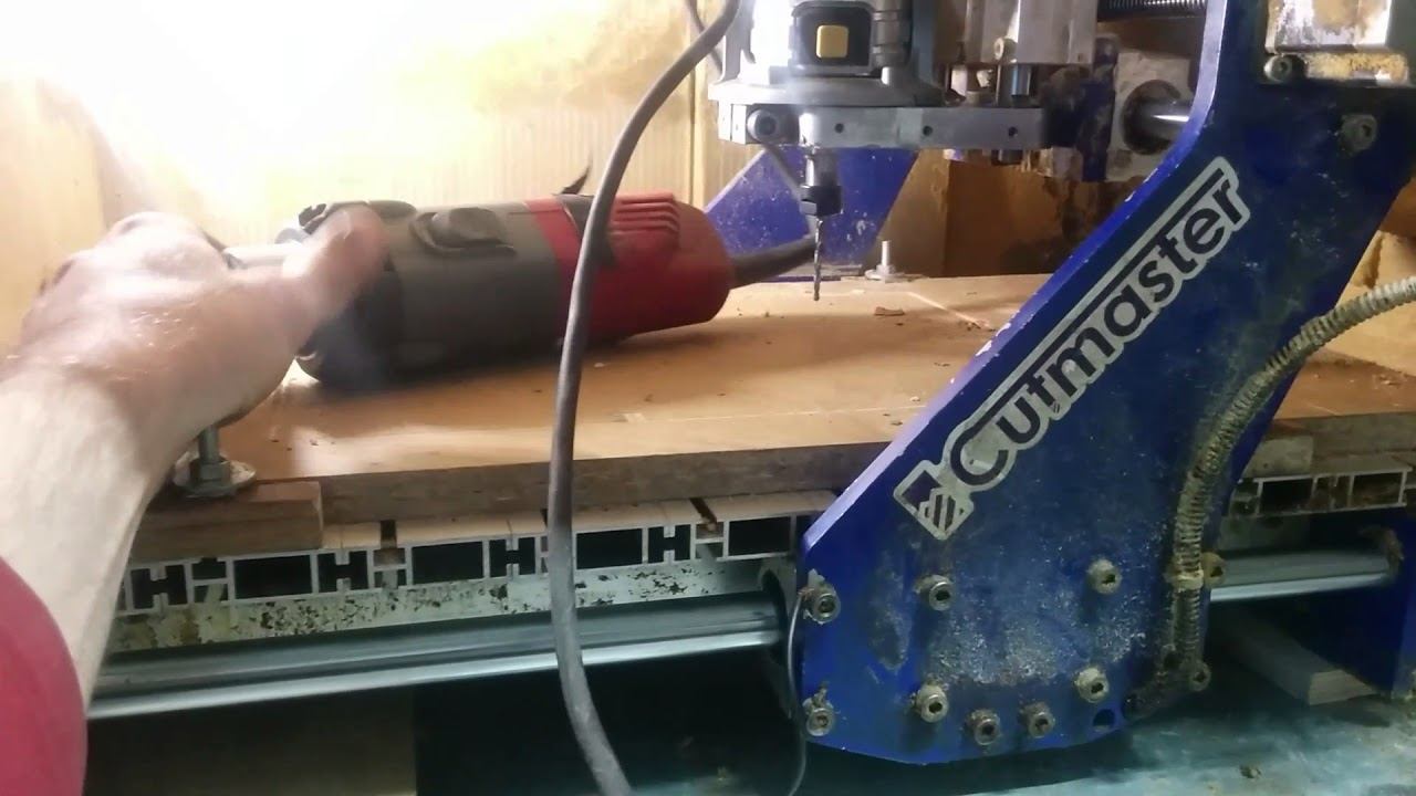 Модернизация ЧПУ станка под установку ручного фрезера