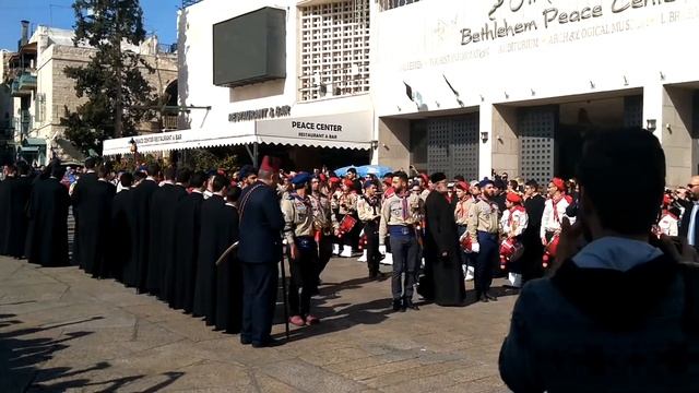 Երուսաղեմ, հայկական երթ Սուրբ Ծննդյան տոնին смотреть онлайн