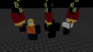 Too Many Trumpets but it sounds like a 2009 Roblox song