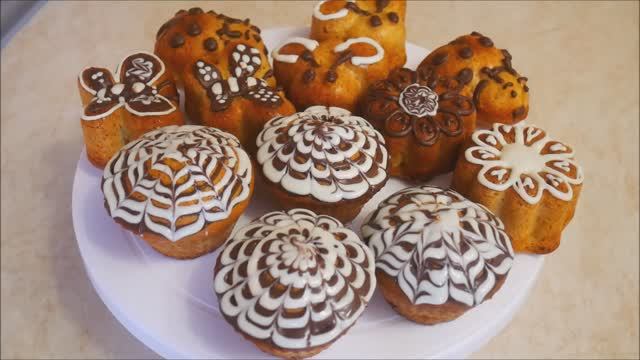 КЕКСЫ рецепт КЕКС на СГУЩЕНКЕ с ПЕРСИКАМИ Кексы с начинкой cupcakes Выпечка рецепты кексы рецепты