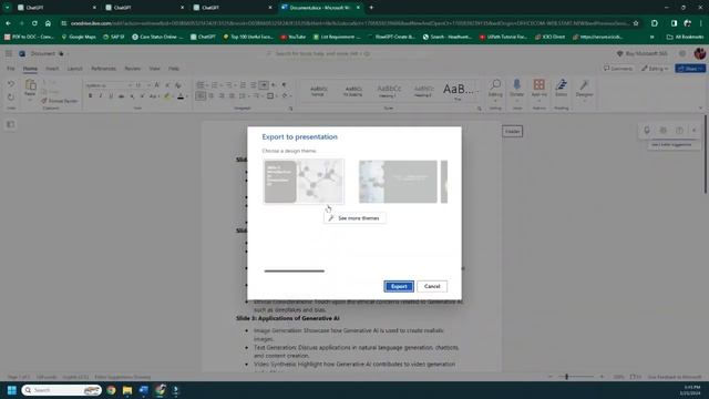 PowerPoint(PPT) using ChatGPT within 5 minutes 🧠+🤖= 🚀@TechTalkbyAadarsh