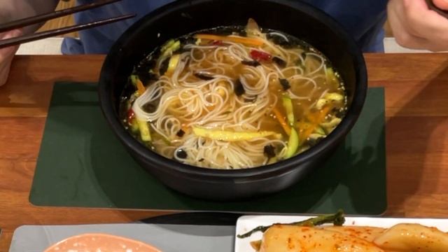 직접 만든 잔치국수 먹방! 시원한 배추김치 총각김치먹방 유부초밥 만들기 | 한식먹방 | Korean Home Food Janchi Guksu Noodles ASMR MUKBANG