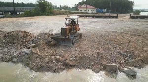 Строительство, продолжение засыпки, очередной обзор