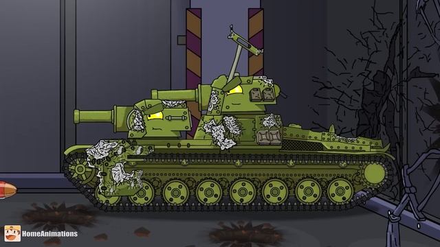 КВ-6 казнит своих братьев - Мультики про танки