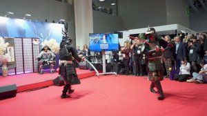 Театрализованное представление "Японская Сага" на выставке "Некрополь 2024"