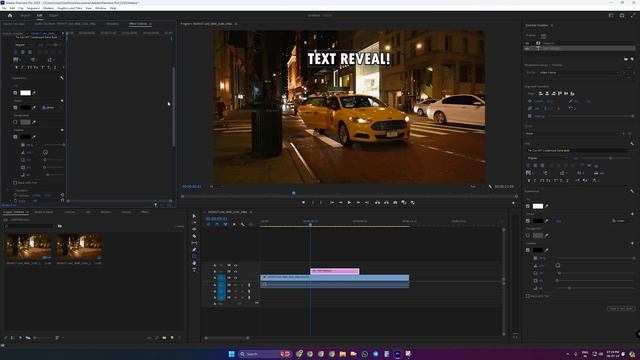 How to Reveal Title Text in Adobe Premiere Pro 2024  | Adobe Premiere Pro Tutorials