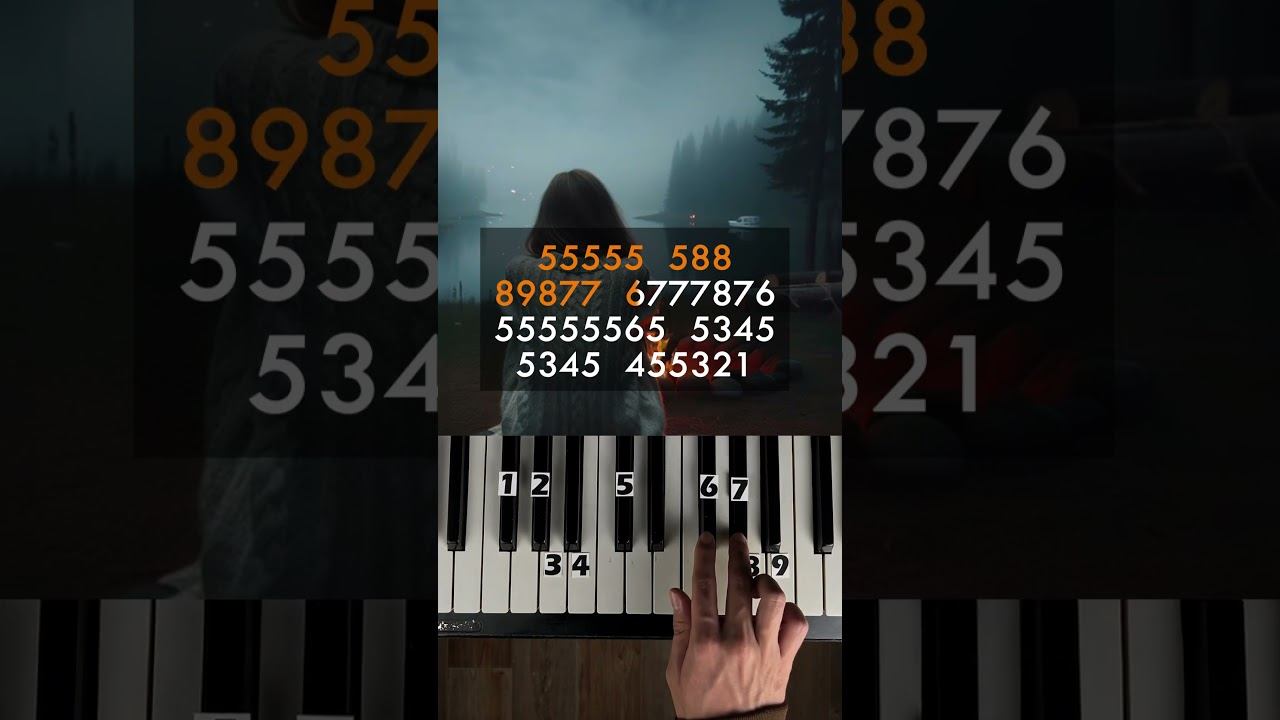 Mockingbird | Piano Tutorial #pianotutorial #shorts