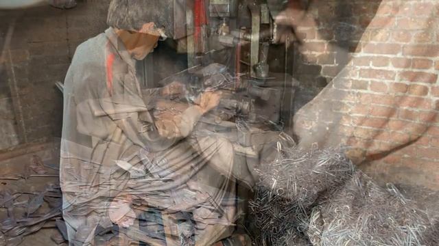 Кустарное производство ножниц в Индии