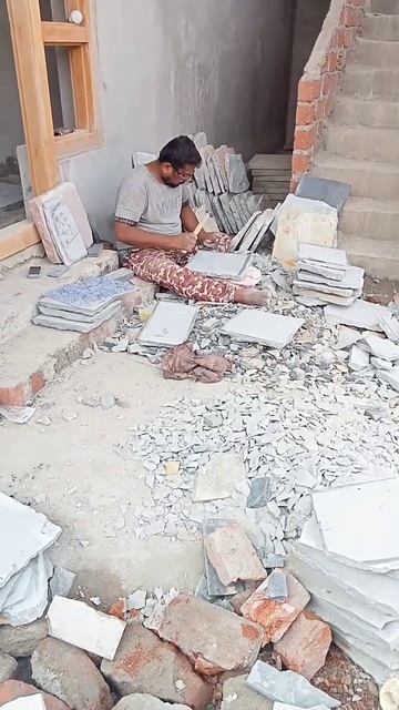Cement Work #floortilesdesign #construction @CivilianTactical @studyforcivilservices