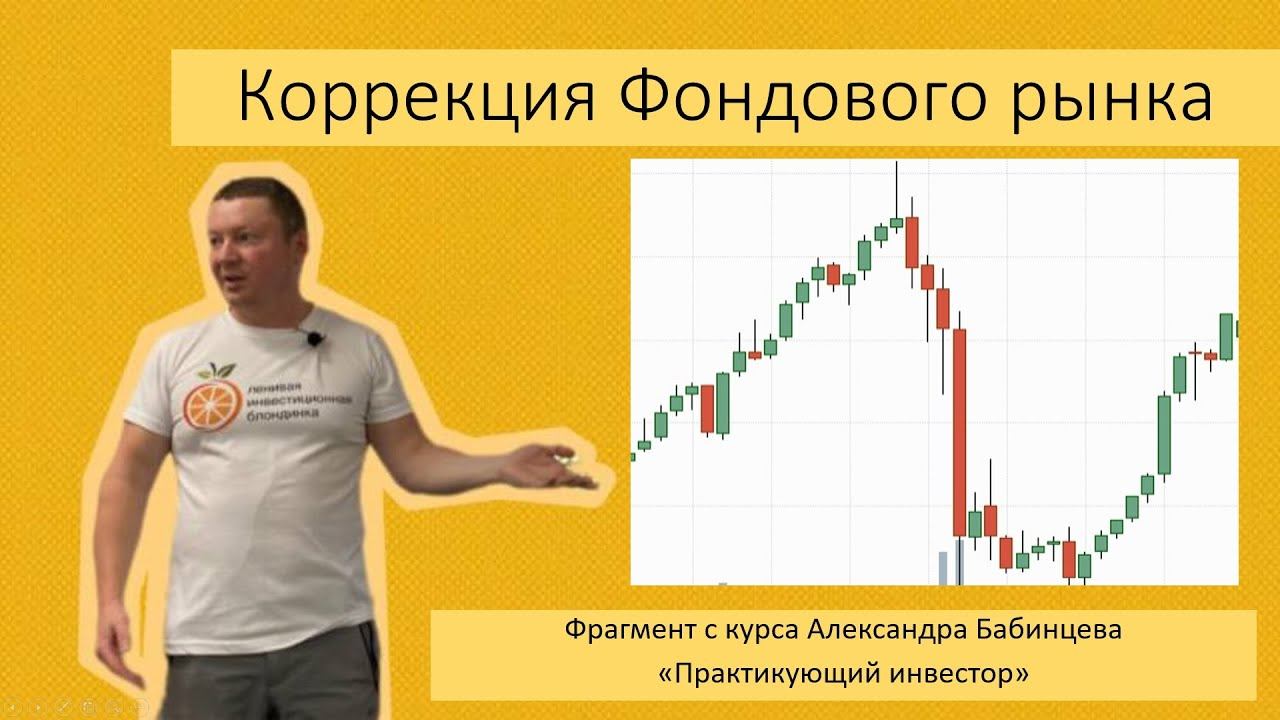 КОРРЕКЦИЯ на Фондовом рынке / Пора ПРОДАВАТЬ АКЦИИ? Александр Бабинцев / Практикующий инвестор смотреть онлайн