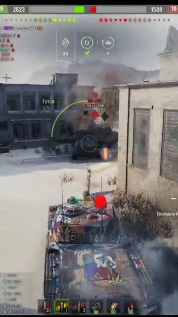 BZ 166 ВЫНОСИТ РАКОВ #shorts #wot #worldoftanks смотреть онлайн