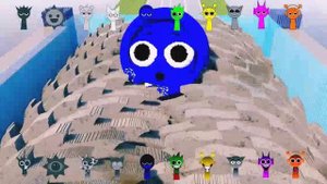 СПРУНКИ полное разрушение небоскрёба! Sprunki incredibox!