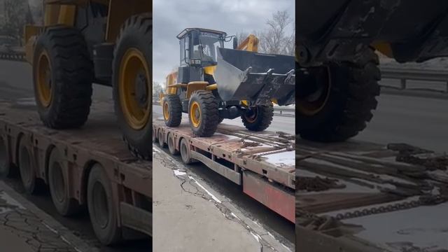 Компания К-Сервис Нижний Новгород отгрузила в Кулебаки фронтальный погрузчик LiuGong 835H. смотреть онлайн