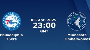 05.04.2025 | Филадельфия Севенти Сиксерс — Миннесота Тимбервулвз | 76ers at Timberwolves