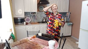 Блины с капустой, обрабатываю бумажную лозу.