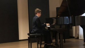 Г. Бюргмюллер Этюд «Сильфы», А. Лядов Прелюдия ре минор. Исполняет Маслов Дмитрий.