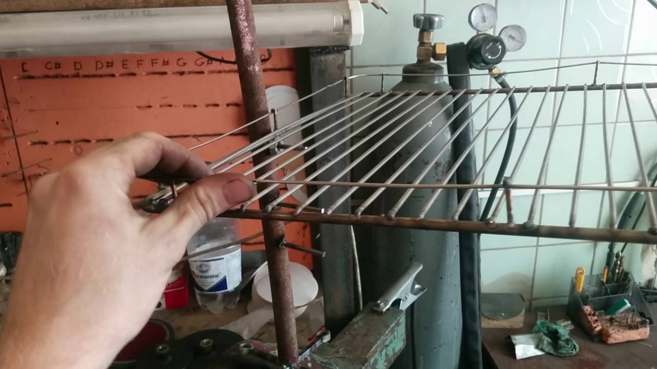 Переносная, компактная Барбекю решетка своими руками часть 1