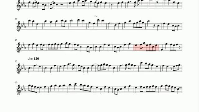 Kashuu Kiyomitsu Sheet Music Flute