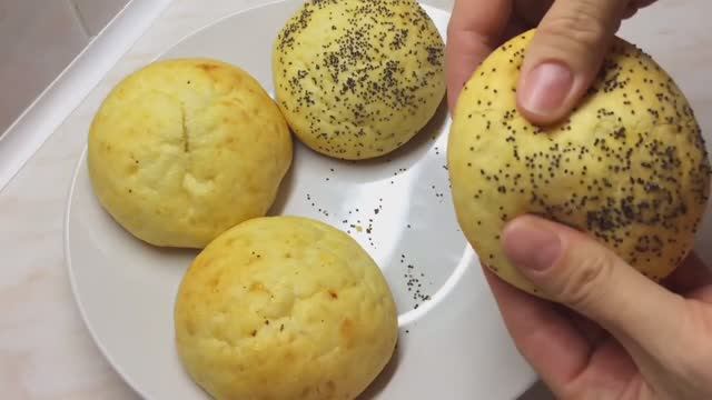 Творожные булочки БЕЗ дрожжей — воздушные и быстрые! 🥐✨