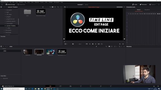 COME CREARE UN NUOVO PROGETTO E COME IMPORTA/RELINKARE (media offline) I MEDIA IN DA VINCI RESOLVE. смотреть онлайн