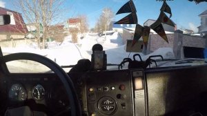 Будни МАЗиста. Возим Мусор. Приору на буксир. По городу на МАЗ 5551. Turbo 8 channel