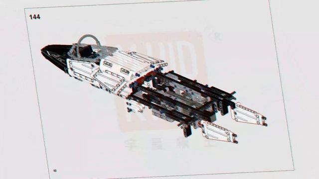 Mould King 15013 Building Instructions, PDF Manual free download, new The Motorized Air Fighter . смотреть онлайн