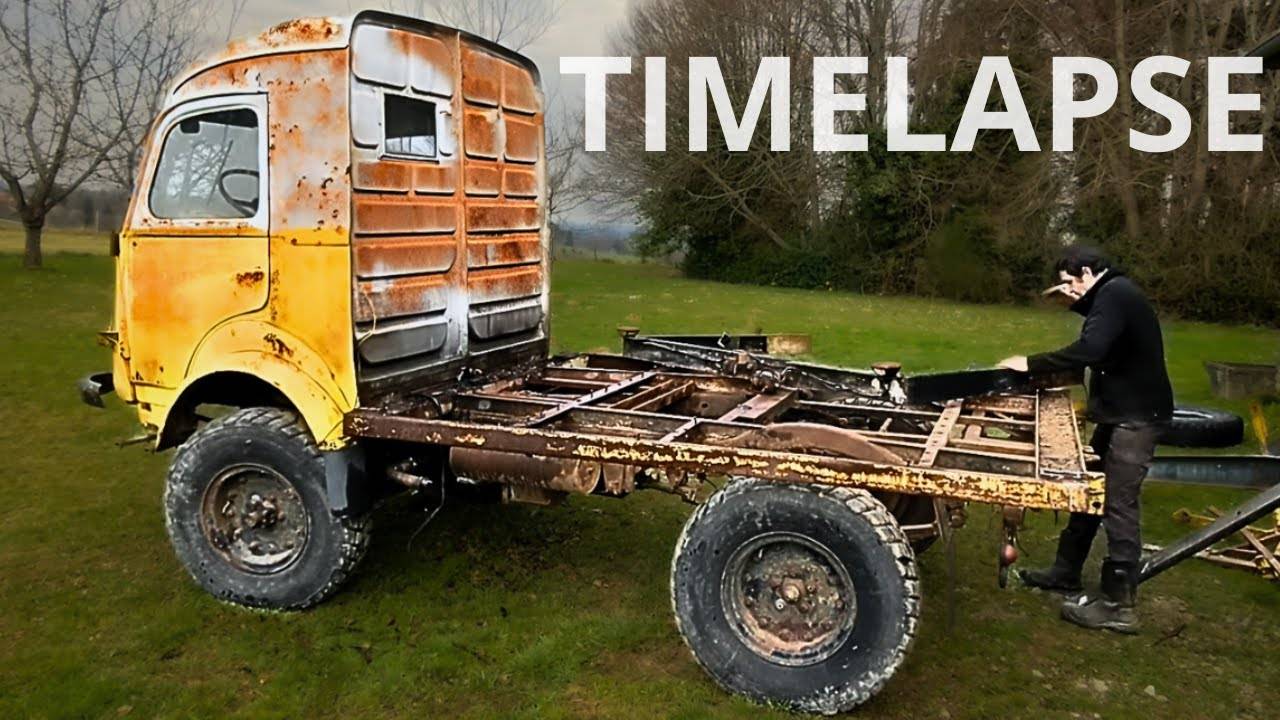 Полная реставрация за 28 Minutes Рено 4X4 1960