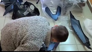 Разобрали все))) Замена пластика на скутере Regulmoto Grido (Element)