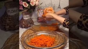 ВКУСНАЯ СОЧНАЯ МОРКОВКА ПО КОРЕЙСКИ