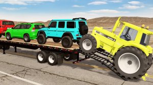 Бортовой грузовик Маккуин | Транспортировка на грузовике, игра BeamNG.Driver