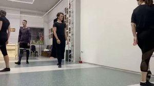репетиция хореографии для спектакля «Трёхгрошовая опера» АНО «Свободный театр» г.Урай часть 2