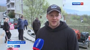 Прокуратура Крыма проводит проверку из-за обрушения части подпорной стены