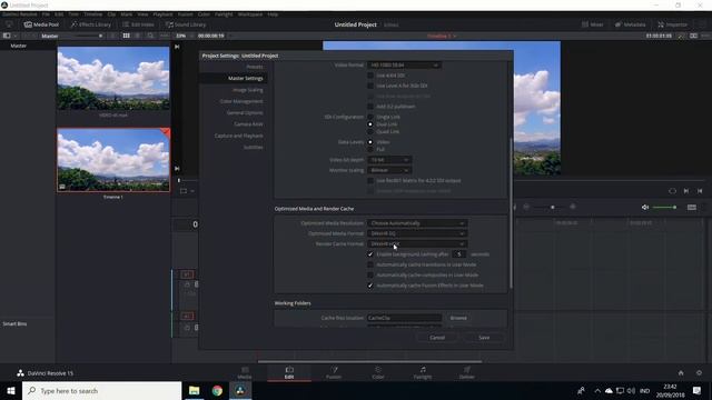 Kelas DaVinci Resolve - Optimized Media & Render Cache смотреть онлайн
