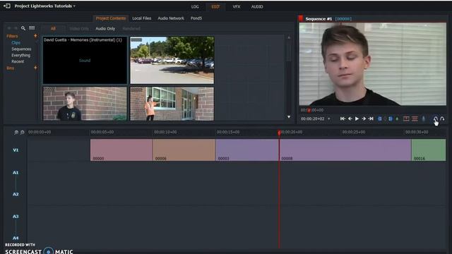 Lightworks v 14 Tutorials Trimming Video Clips смотреть онлайн