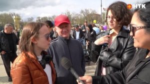 Фестиваль тюльпанов открыли в Элисте