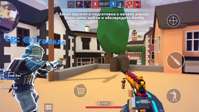 играем в бомбу в POLYWAR смотреть онлайн