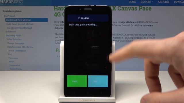 How to Enter Factory Mode in MICROMAX Canvas Pace - Hidden Test Menu