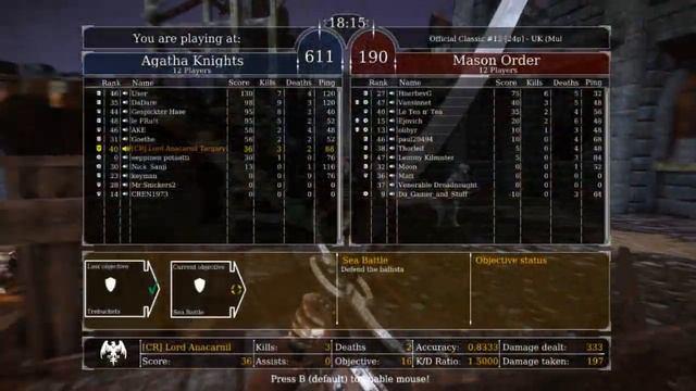 Chivalry: Medieval Warfare Special - The Fall of a Hero смотреть онлайн