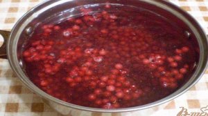 Кисель из красной смородины