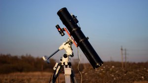 Фотографировал галактику Вертушка (M101) на телескоп Celestron 114900